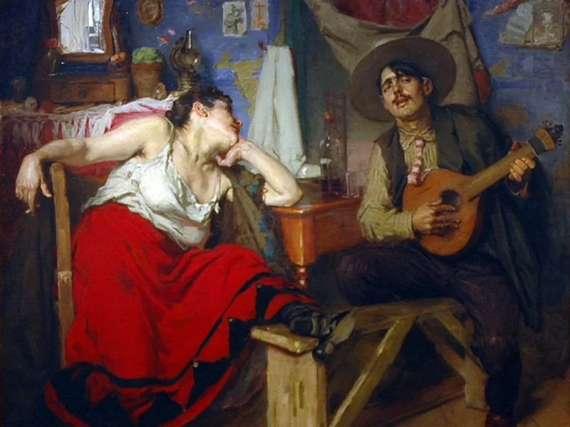 1855-José Malhoa - Il Fado - Museu da Cidade, Lisbona